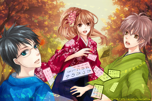 Egy példa a Josei-re, a Chihayafuru című animéből